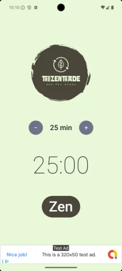 TreeZenTrade timer screenshot